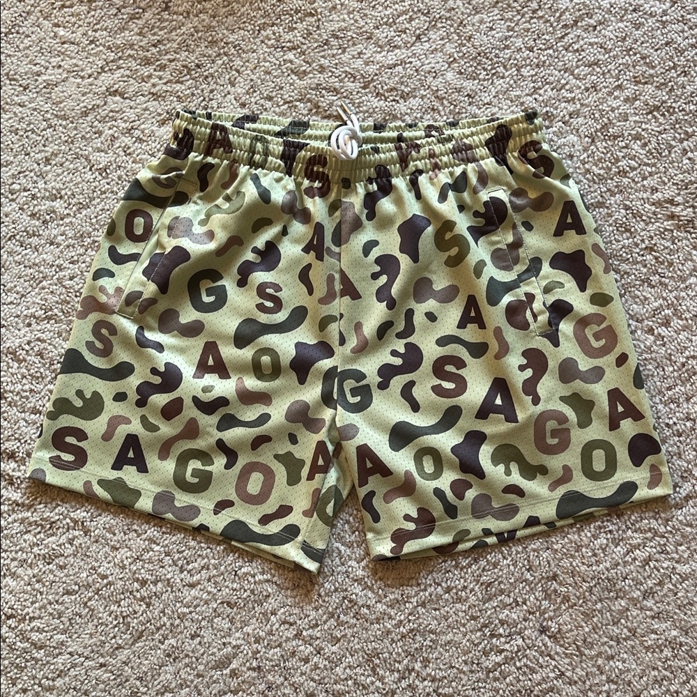 ⚡️SAGO STUDIO CAMO LETTER PRINT SZ MEDIUM SZ SMALL